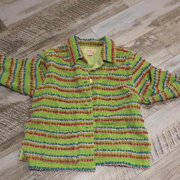 Colorful Striped Women's Top - Picture 10 of 13